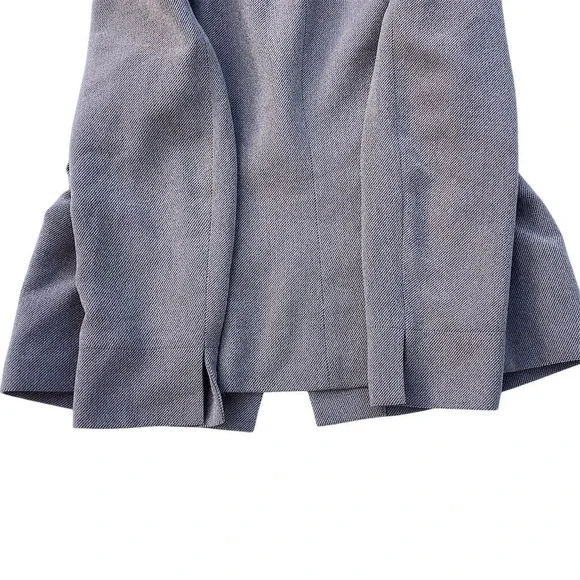 Kasper Women's Gray Blazer Size 18 One-Button Notched Lapels - Picture 5 of 11